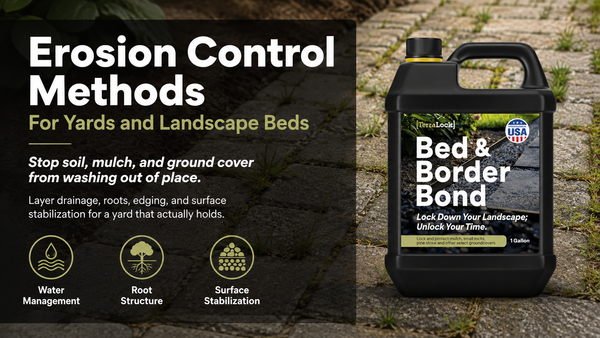 Erosion Control Methods for Yards and Landscape Beds
