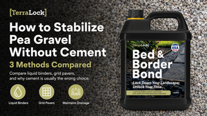 How to Stabilize Pea Gravel Without Cement (3 Methods Compared)