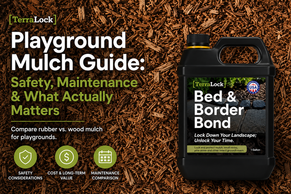 Rubber Mulch vs. Wood Mulch for Playgrounds: Safety and Maintenance Compared