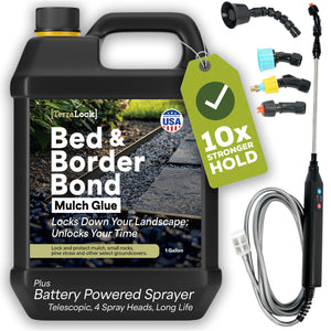 TerraLock Bed and Border Bond With Rechargeable Wand Sprayer