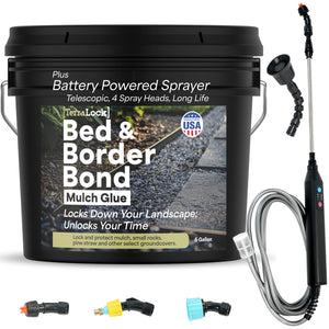 TerraLock Bed and Border Bond With Rechargeable Wand Sprayer